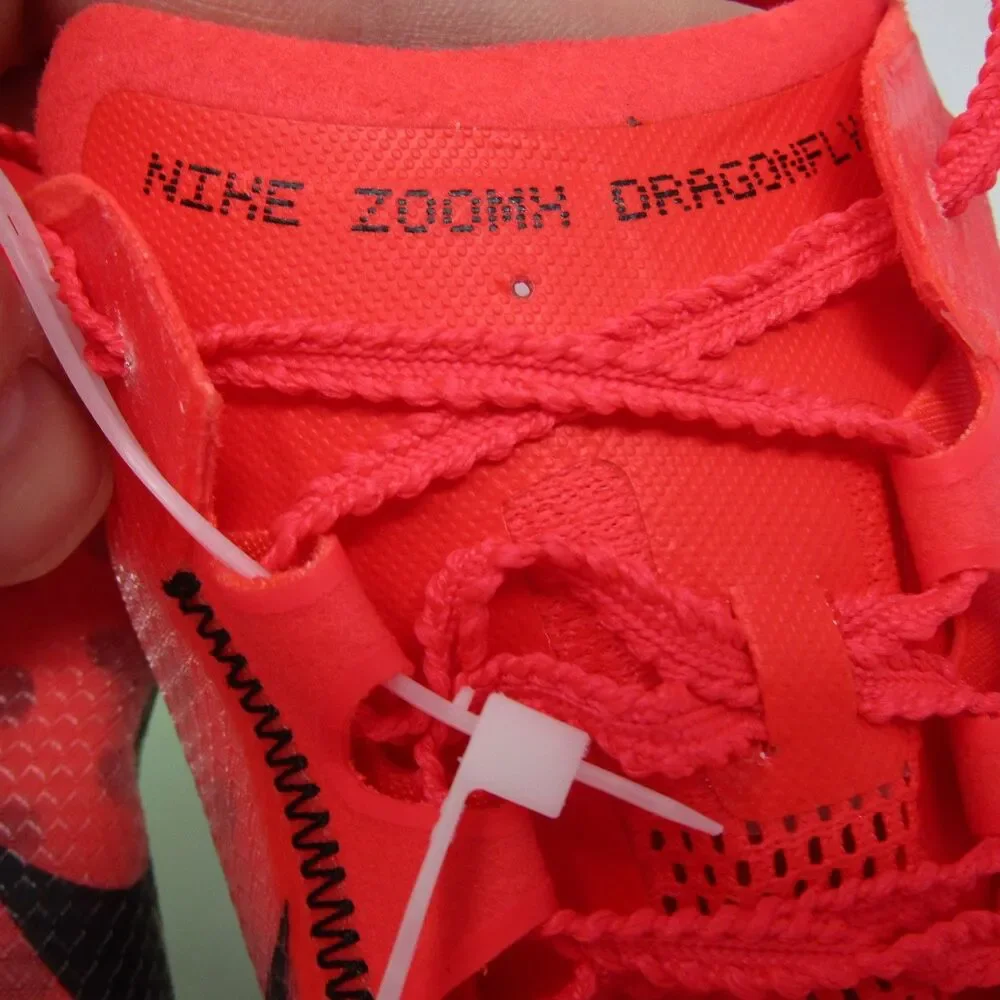 Nike ZoomX Dragonfly XC Track Spikes Racing Shoes Bright Crimson Men's US 12 New